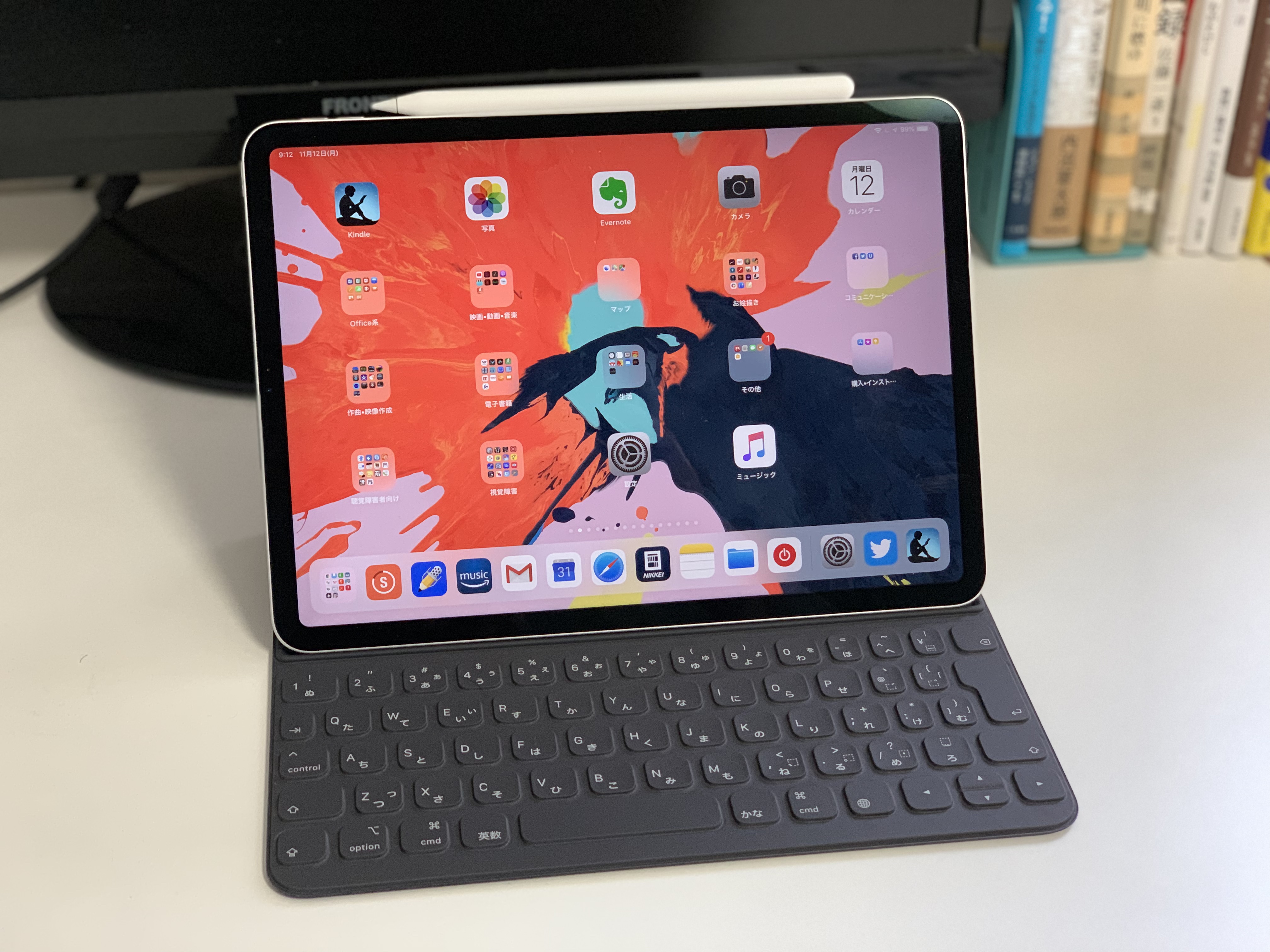 iPad Pro 11 2018 keyboardfolio pencil